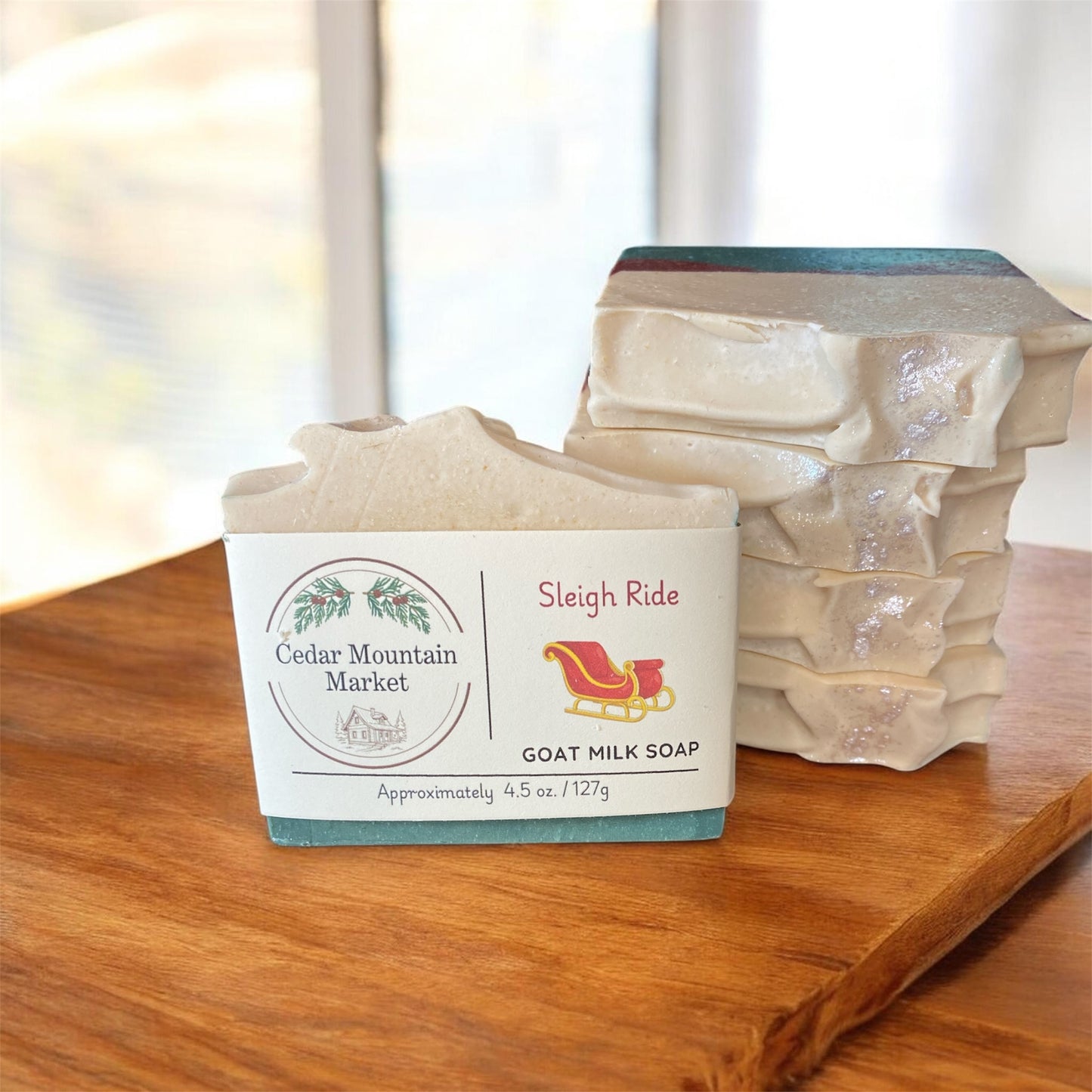 Snow Topped Sleigh Ride - Goat Milk & Lard Soap