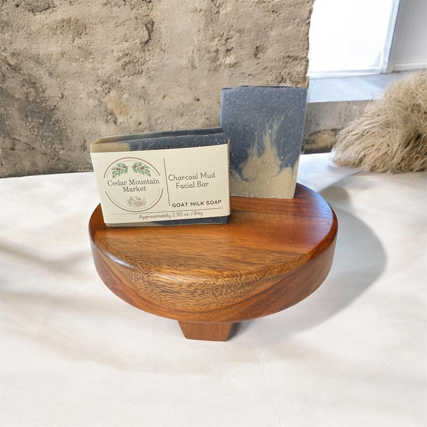 Charcoal Mud - Goat Milk & Tallow Facial Soap