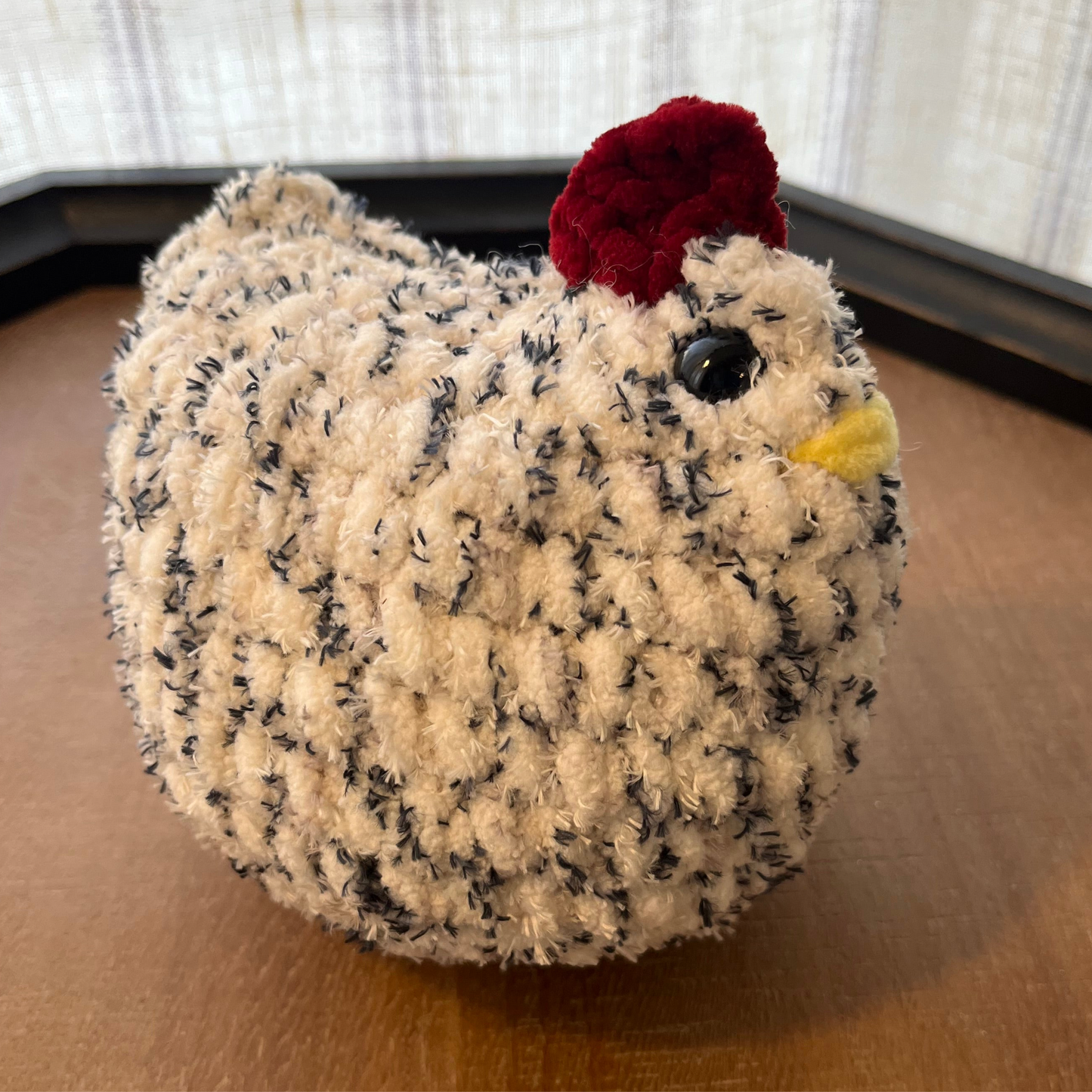 Crochet Chicken - Speckled