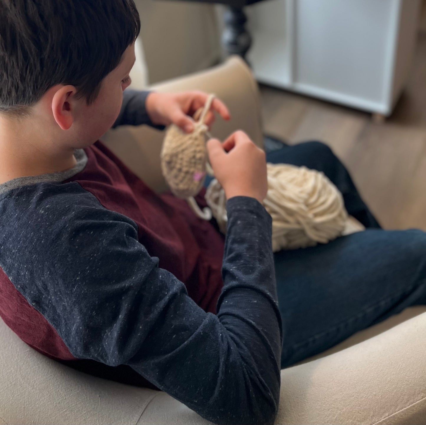 Crochet Chicken - Speckled