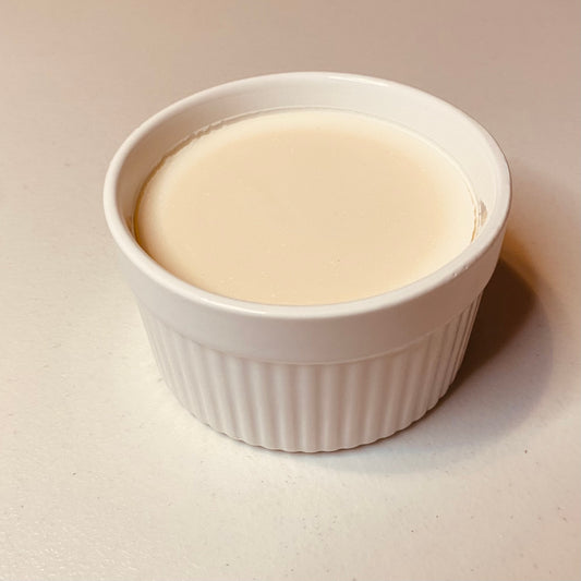 Lemon Lime - Solid Dish Soap in White Ramekin