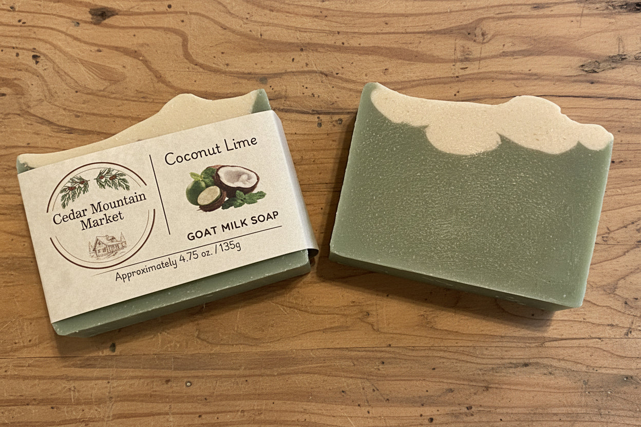 Coconut Lime - Goat Milk & Tallow Body Soap