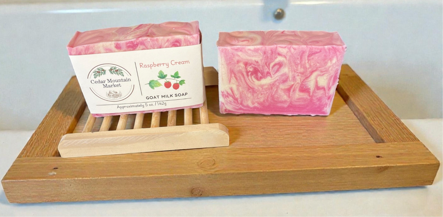 Raspberry Cream - Goat Milk & Tallow Soap