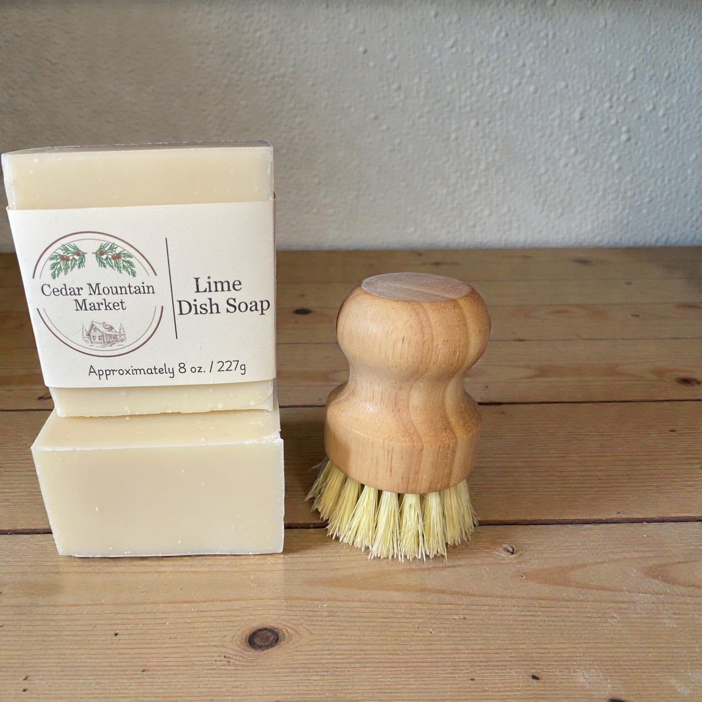 Lime - Solid Dish Soap Block