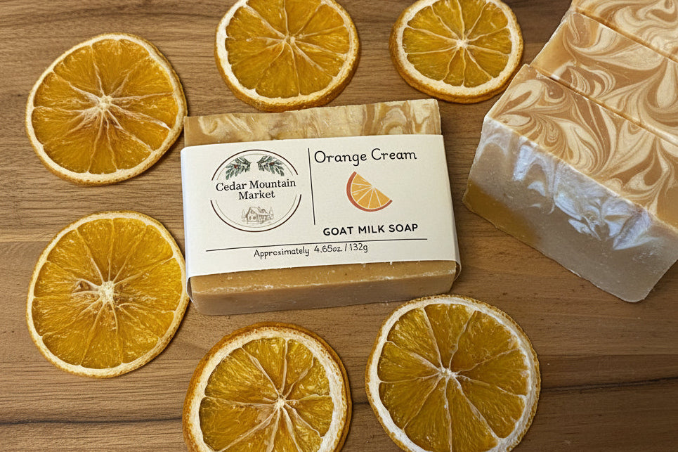 Orange Cream - Goat Milk & Tallow Soap