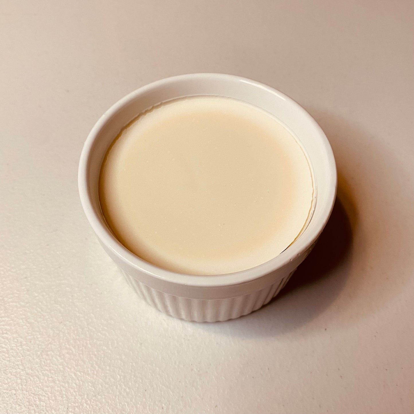 Lemon Lime - Solid Dish Soap in White Ramekin