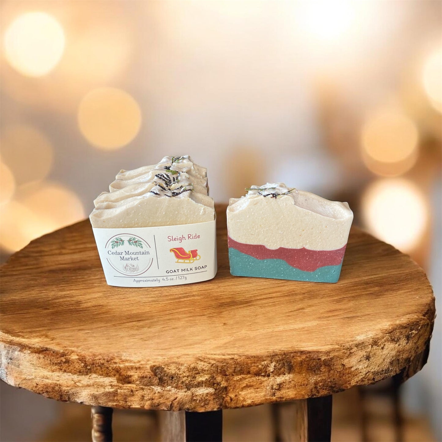 Cedar Tip Sleigh Ride - Goat Milk & Lard Soap
