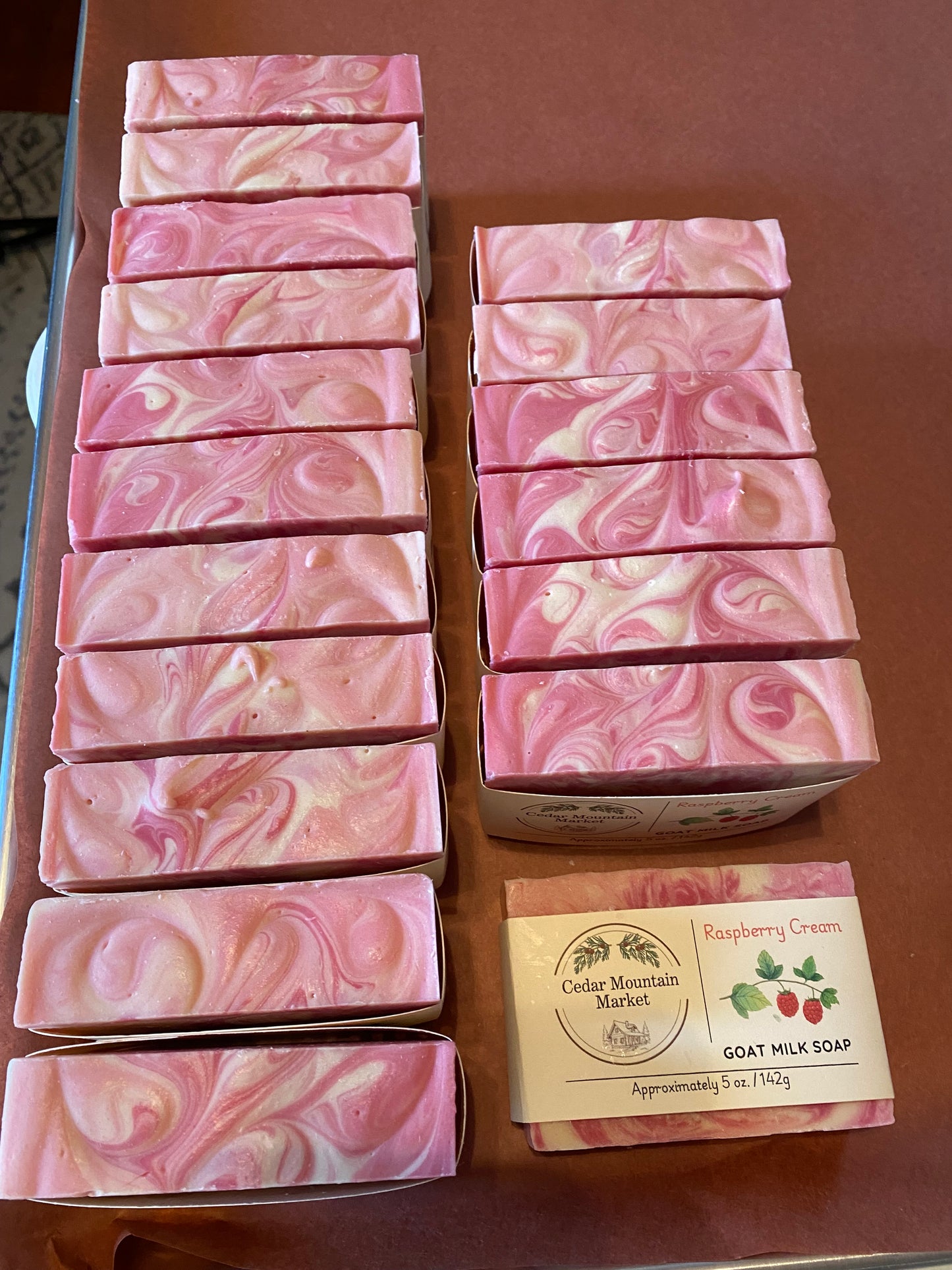 Raspberry Cream - Goat Milk & Tallow Soap
