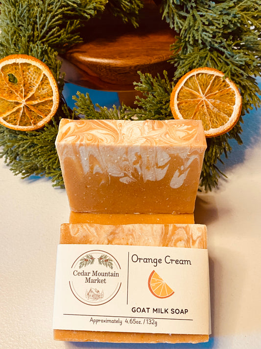 Orange Cream - Goat Milk & Tallow Soap