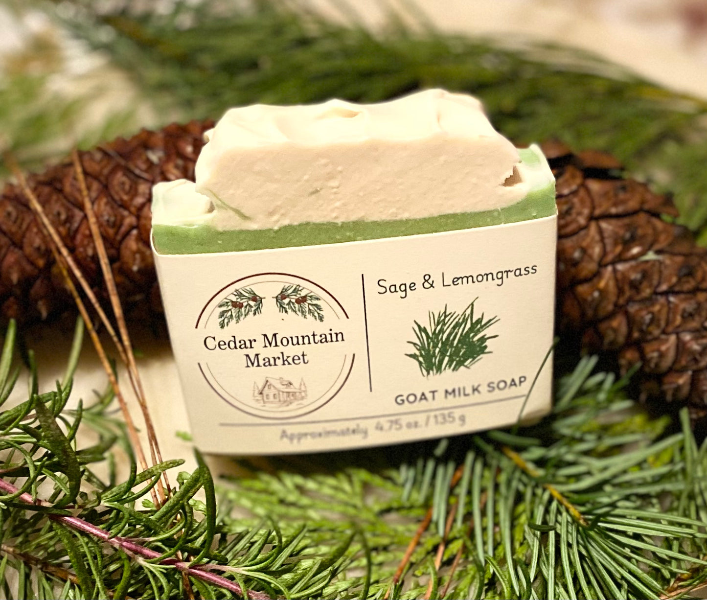 Sage & Lemongrass - Goat Milk Soap